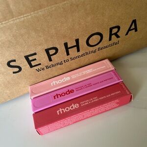 3 Rhode Limited Edition Peptide Lip Collection — Bundle Brand New in Box